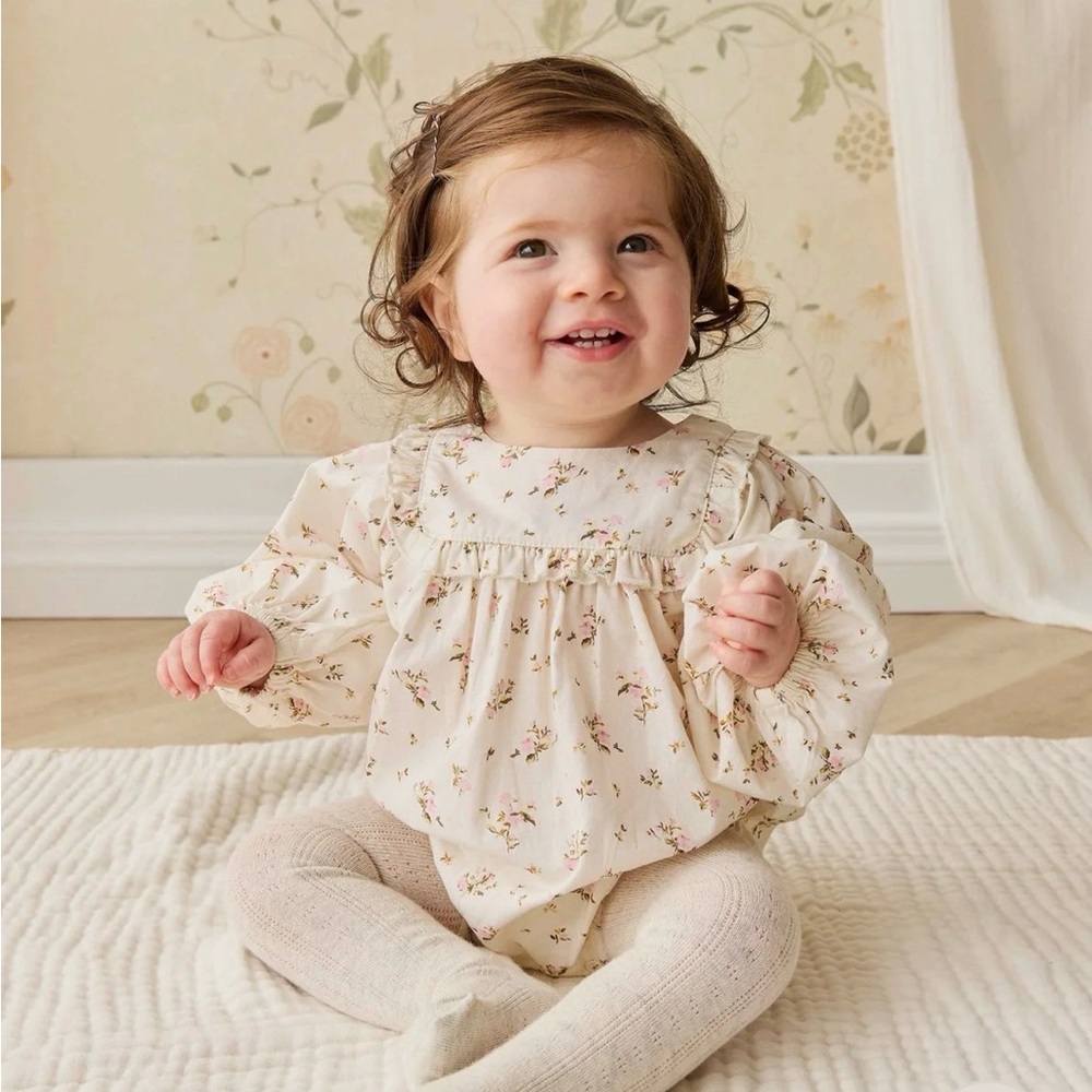 Organic cotton Jamie Kay Frances playsuit size 3-6 months